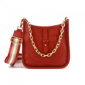 Supreme Genuine Leather Slim Crossbody