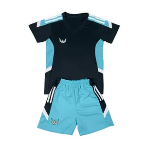 Essentials Youth Soccer Jersey Set - Classic Aqua