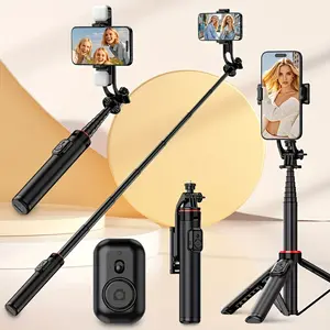 Universal Multifunctional Wireless Tripod, Phone Selfie Stick for Android, Handheld Photography Stand, Essential Smartphone Camera Accessories
