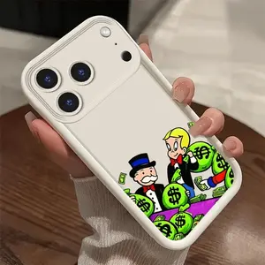 Money Bags Cartoon Phone Case，Rich Lifestyle Style for iPhone 17,17AIR,17PRO,17PROMAX,16,16Plus,16Pro,16ProMax,15,15Plus,15Pro,15ProMax,14,14 Plus,14Pro,14ProMax,13,13Pro,13ProMax,16E,17E,12MINI,13MINI,12,12Pro,12ProMax,X,XS,XSMAX,11,11Pro,11ProMax
