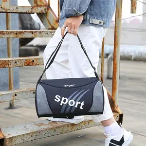Sport Large Gym Bags and Yoga Travel Bags with Breathable Compartments Large Capacity Unisex Design for All Seasons Sporty Vest Bag