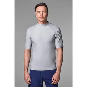 Men's Tulum Short Sleeve Surf Rash Guard | Slate