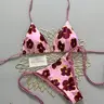 Women's Two-Piece Swimsuit Set, Floral Print Summer Bikini, Floral Bathing Suits, Vacation Beach Wear, Floral Print Swimwear, Comfortable Slim Fit, Sexy Tie Back, Ditsy Floral Pattern, Ideal for Pool Parties, Bikini Sets, Floral Print Swimsuits
