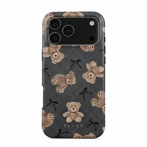 BFF Teddy MagSafe By BURGA Cases - For iPhone 17 16 15 14 13 12 11 Pro Max, Pro, Plus | Aesthetic Phone Case | Vintage Phone Case | Teddy  iPhone Case | Trendy 2025 Phone Case | MagSafe Compatible | Gift For Her, For Teen Girl GX0