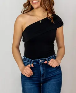 Hailey One Shoulder Bodysuit