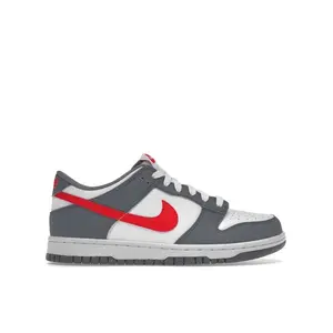 Nike Kid's Dunk Low Next Nature Smoke Grey Light Crimson, from StockX