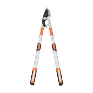 2-Inch Cutting Capacity Bypass Loppers, 26-33" Extendable Tree Branch Cutter, Professional Gear-Driven Labor-Saving Heavy Duty Pruners, Carbon Steel Teflon Blade & Lightweight Aluminum Handles