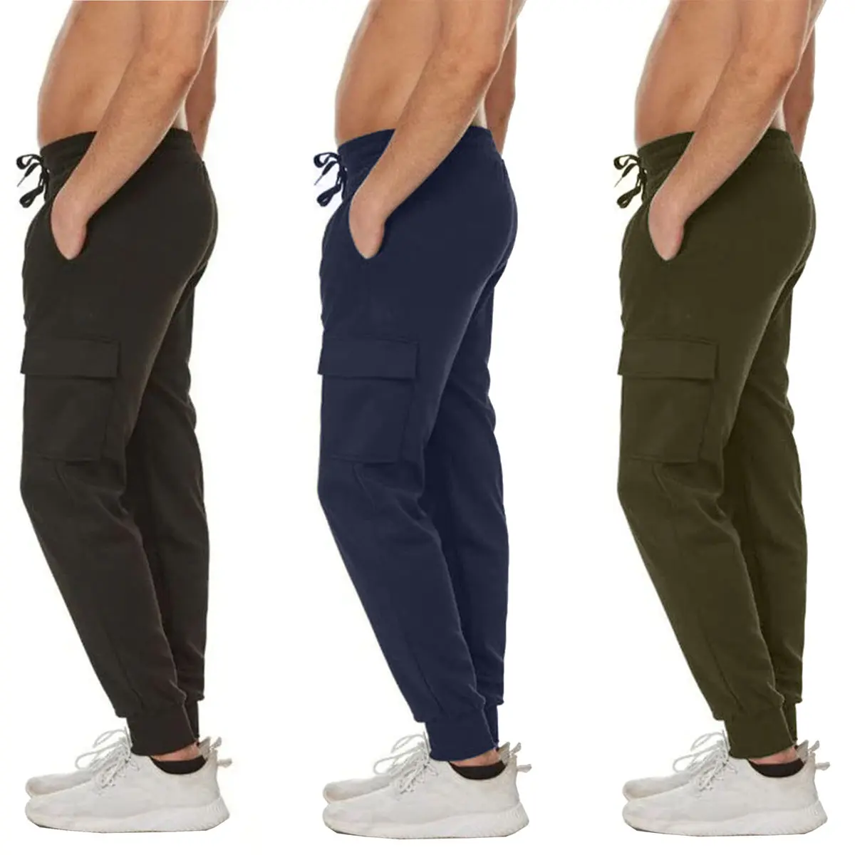 (Cargo) Black-Navy-Olive