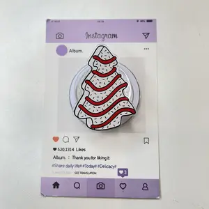 Christmas Tree Cake MagSafe Kindle Grip,  Coquette Aesthetic,  Kindle Holder,  Kindle Case Accessories,  Phone Holder grip cute sticky  phone  grip grip holder