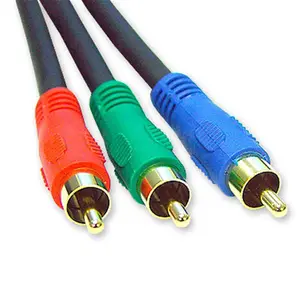 CMPLE  Component Video Cable 3-RCA Gold HDTV RGB YPbPr -25 FT