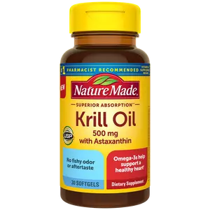Superior Absorption** Krill Oil 500 Mg Softgels