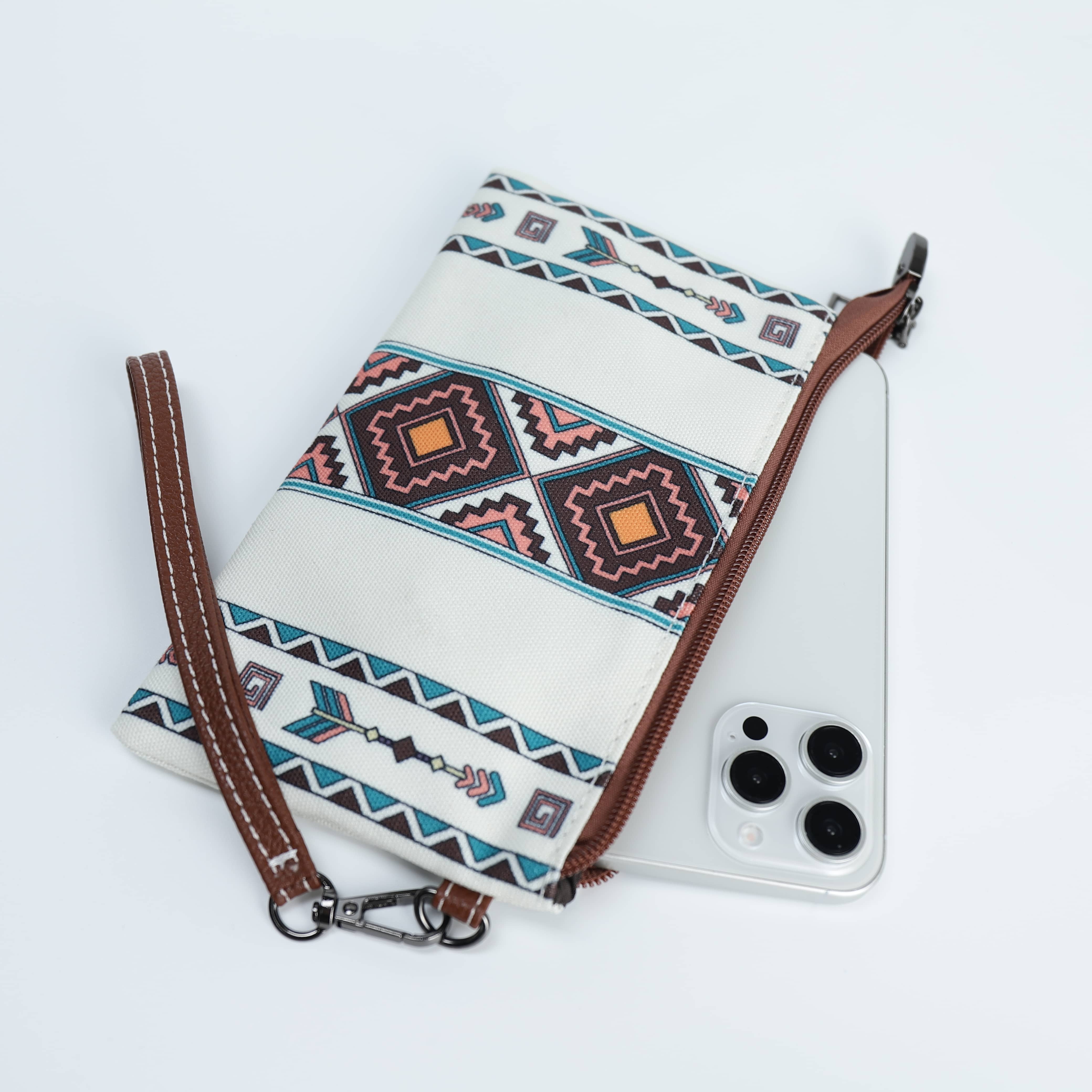 Premium 4-Piece Bohemian Canvas Sling Bag Set – Large Crossbody Shoulder Tote with Adjustable