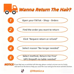 [Not For Sale] Htonicca Sincerely serve 100% real human hair customers