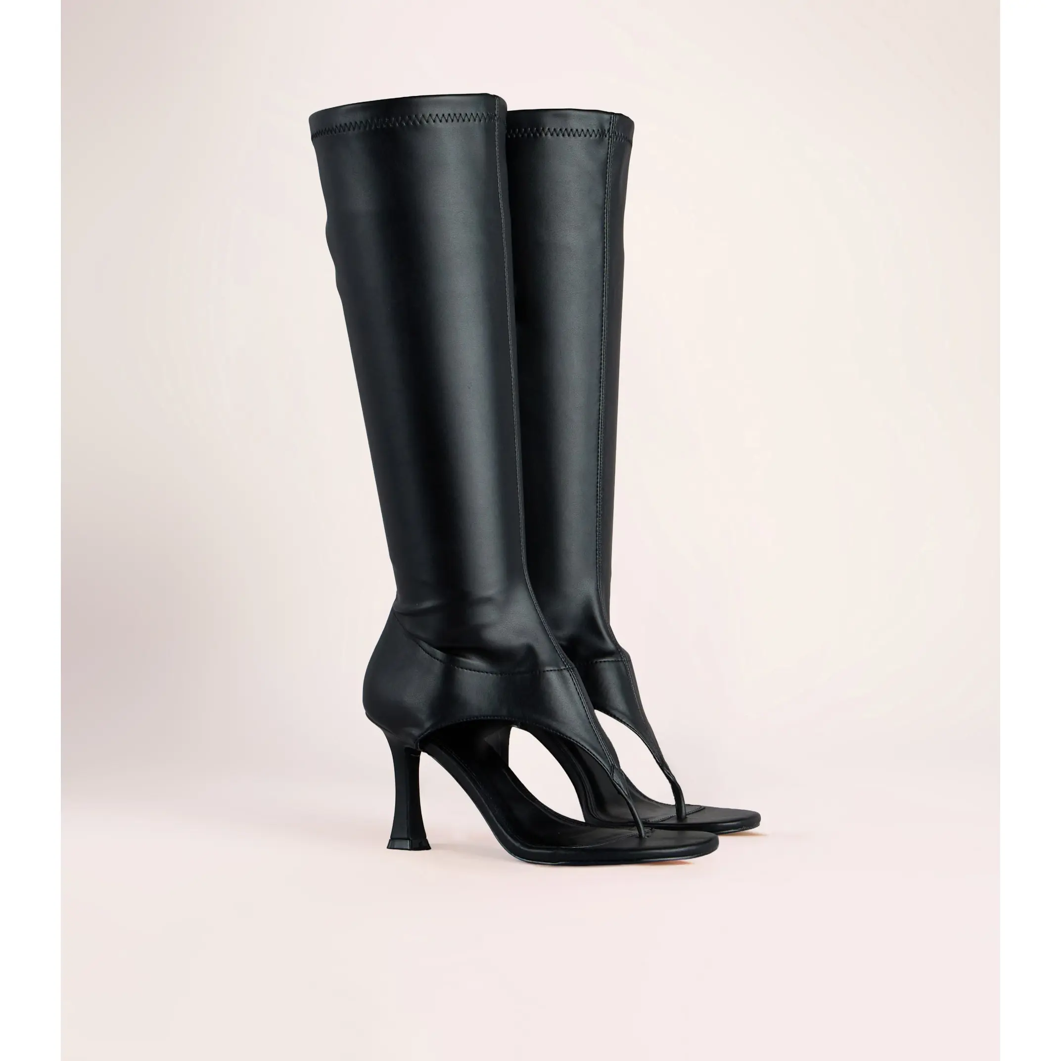 Walk The Line Thong Stiletto Boots