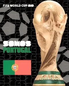 FIFA World Cup 2026 PT Poster Puzzle, Officially Licensed Trophy Wooden Puzzles for Adult, 200 Pieces Football Home Office Memorabilia, Gifts for Portuguesa Soccer Fans, 9.5 x 11.8 Inch