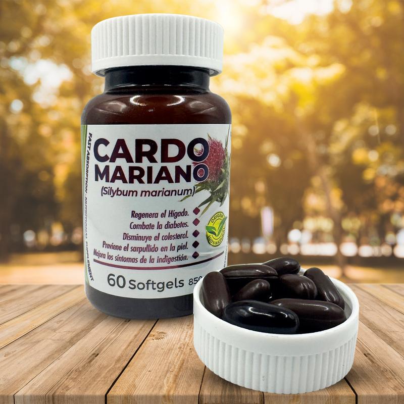 Frutos de la Naturaleza - Milk Thisle - Cardo Mariano 60 SoftGels