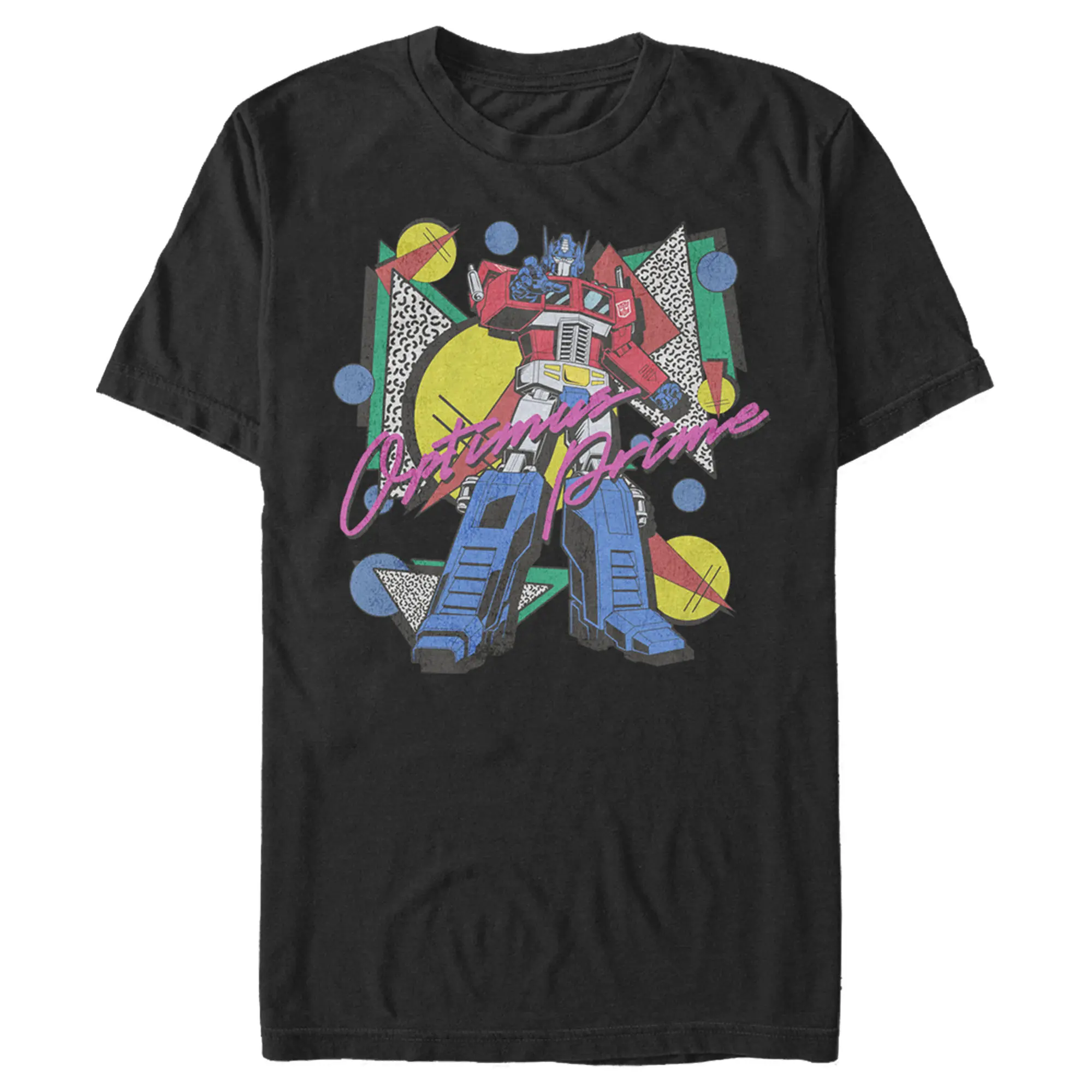 Men's Transformers Optimus Prime 80s Retro T-Shirt
