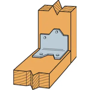 212 MAIN Simpson Strong Tie L30-WEST 3 in. L-Angle, Galvanized Steel Angle Reinforcement