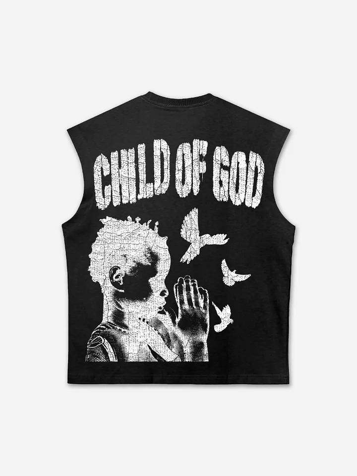 Sopula Studio Men's "Son of God" Peace Prayer Pattern Tank Top