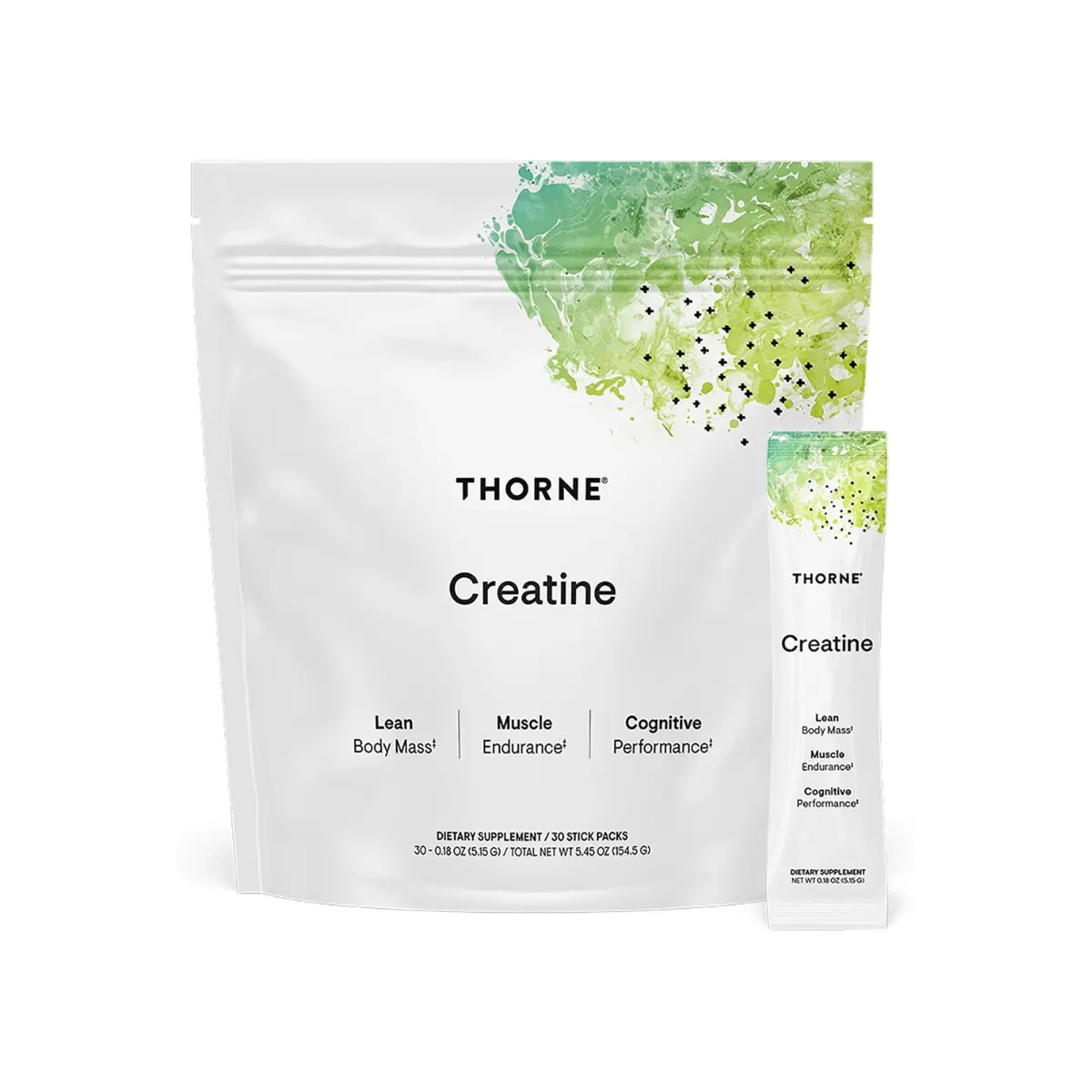 THORNE Creatine, Micronized Creatine Monohydrate Powder, 30 Servings | Supports Lean Muscle Mass, Endurance & Cognitive Function*, Unflavored, 5 g per Serving, NSF Certified for Sport