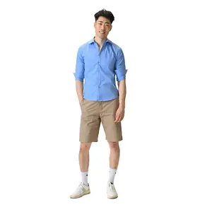 Azure Press Dodger Blue Dress Shirt