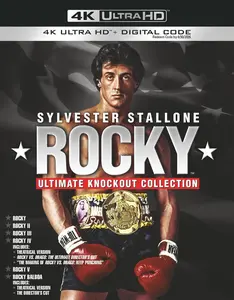 Rocky 6-Film Collection  [4K ULTRA HD BLU-RAY MOVIE] 4K Mastering, Boxed Set,