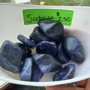 Sodalite Crystal tumbles