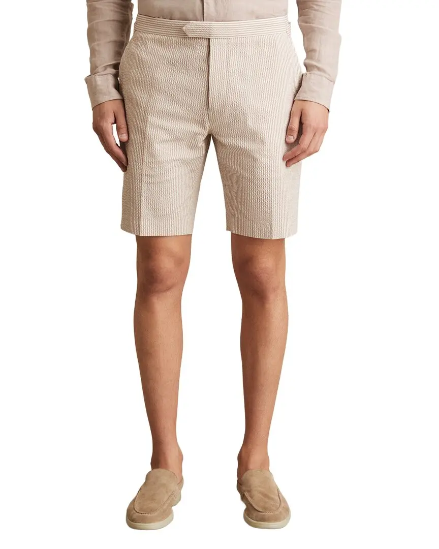 Reiss Bay Seersucker Short