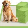 Dog Pee Pads Extra Large 28"x34", Thicker ECO Green Disposable Puppy Training Pads Super Absorbent Full Edge-Wrapping Pad for Dogs, Puppies, Cats, Rabbits