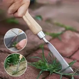 Manual Weeding Tool, Handheld Garden Shovel with Ergonomic Grip Handle, Crack Weeding Tool, Garden Shovel, Lawn and Yard Tools