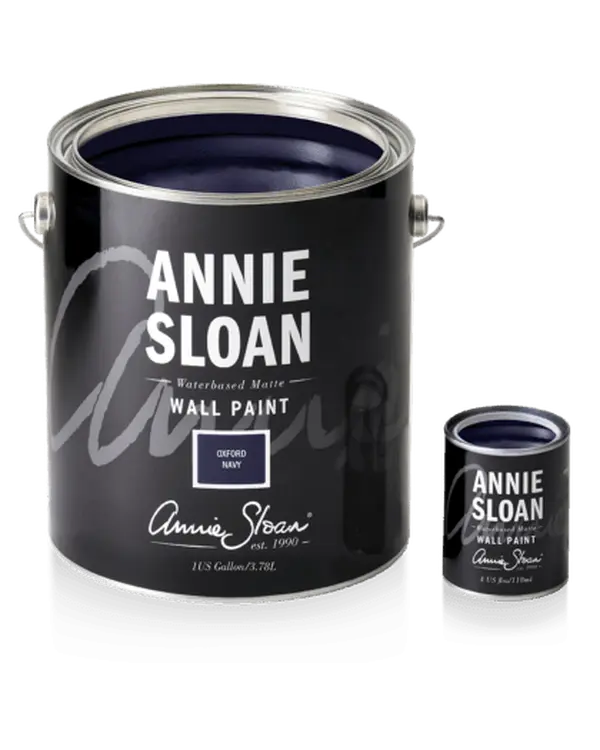 Oxford Navy Annie Sloan Wall Paint Sample Pot