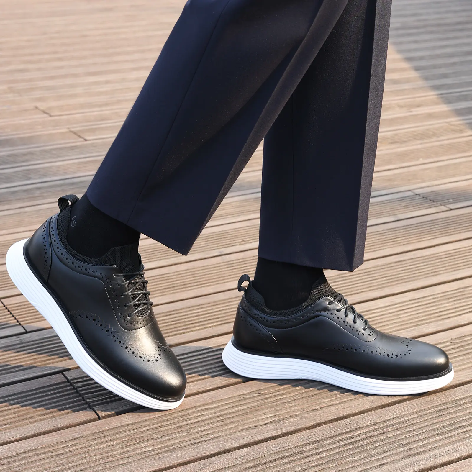 athletic dress shoes World's Most Comfortable Dress Shoe in Obsidian Black main image 1