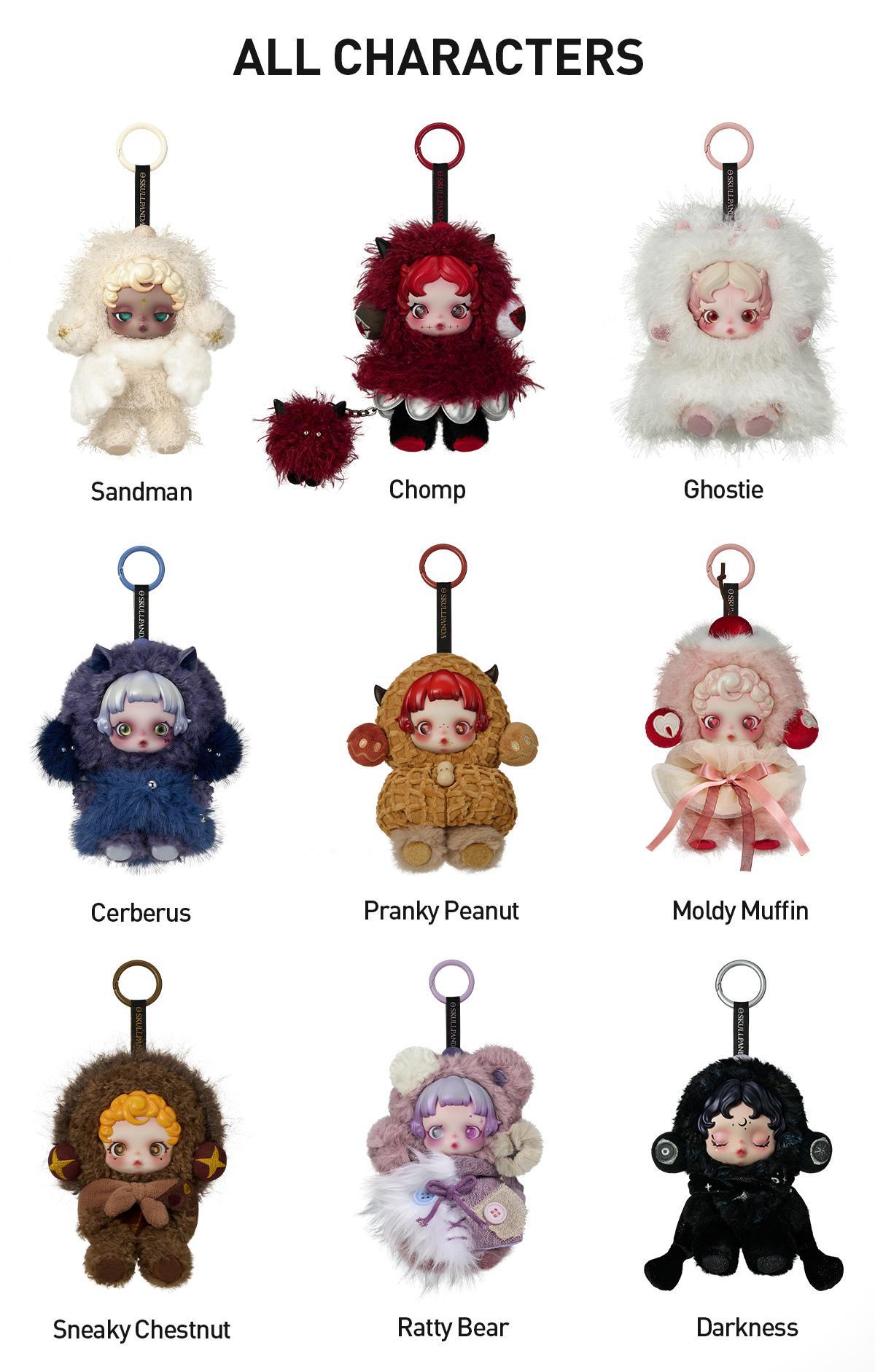 [POP NOW] POP MART SKULLPANDA You Found Me! Series Plush Doll Pendant