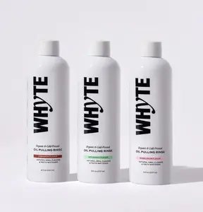 Whyte - Oil Pulling Rinse - 8 oz / 237 mL - Oral Daily Mouthwash