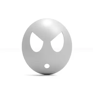 Angry Shy Guy Mask DIY Cosplay Prop Kit - Mario Props