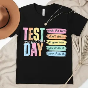 Test Day Teacher Shirt, State Testing Tee, Test Coordinator Shirt, Final Exam Week Teacher Team T Shirt, Motivational Teacher Gift