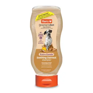 Hartz Groomer's best extra Gentle Soothing Oatmeal Dog shampoo