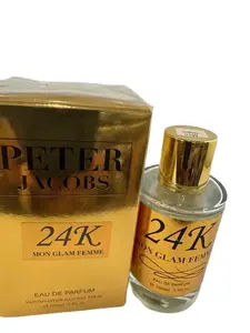 Peter Jacobs 24K Mon Glam Femme Eau de Parfum EDP 100ml Women's Perfume in Sealed Box Regular Edition Warm Sweet Aroma Spray Bottle