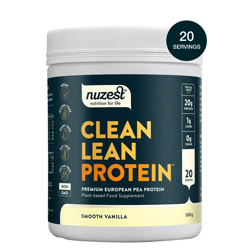 Nuzest - Clean Lean Protein - Premium Vegan Plant Based -Dairy Free -Gluten Free -GMO Free - Pea Protein