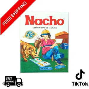 Nacho: Initial Reading Book (Nacho Collection) - Soft-Cover Children's Picture Book for Early Reading Practice Toddler Book Toddler Activity Book