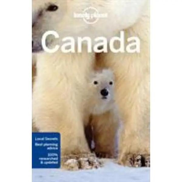 Used Lonely Planet Canada Paperback Book - English Language Guide with Travelers' Resources, Color Maps and Images, Cultural Insights, Free Pull-Out Map, Highlights And Itineraries