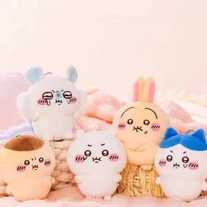 Chiikawa the Puffed-Up Crying Furball Soft Toy Hanging Decoration - Chii Usagi Hachi Momonga Kuri-Manjū Stock on hand