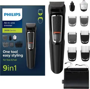 Philips Multigroom 13 Piece All-in-One Hair and Beard Trimmer MG3740/40