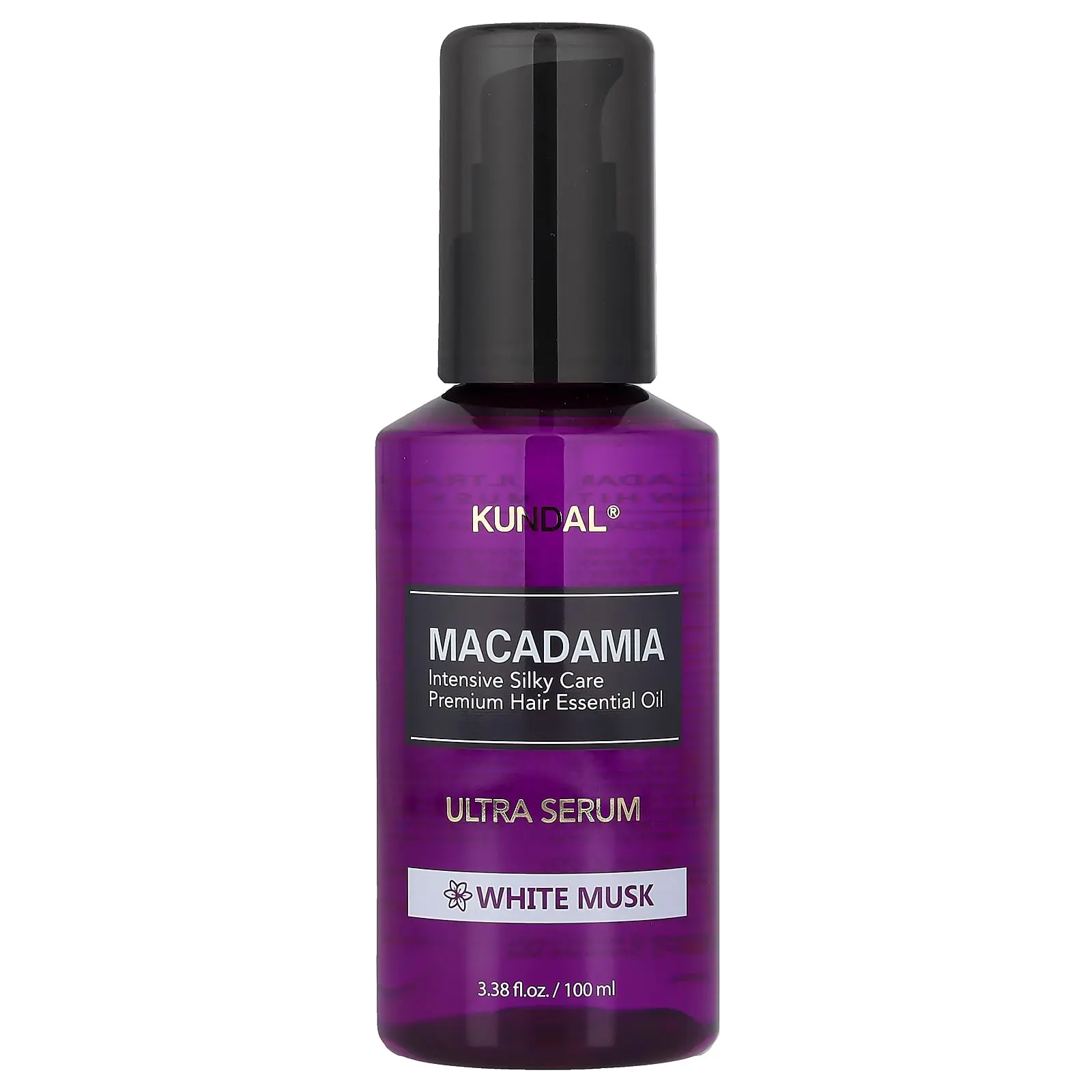 Kundal Macadamia Ultra Hair Serum, White Musk, 3.38 fl oz (100 ml) Kundal Macadamia Ultra Hair Serum, White Musk, 3.38 fl oz (100 ml)