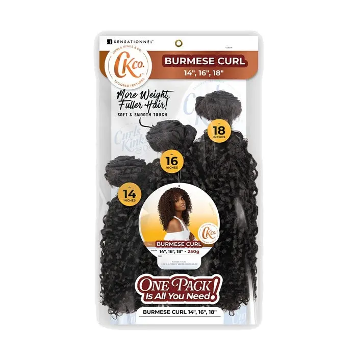 Sensationnel Curls Kinks & Co Weave Multi - CURLS KINKS & CO BURMESE CURL 18"20"22"