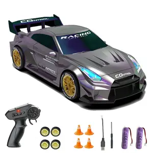 Remote Control Drift Car 2.4GHz 4WD Vehicle with LED Lights Drifting Tire Racing Sport Toy for Adults Boys Girls Kids Gifts Rc Drift Car