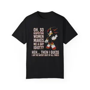 Women's Rights Shirt, Shadow The Hedgehog, Funny Sonic Shirt, Meme T-Shirt, Gift For Friend