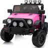 Outfunny 24V Toddler Car Electric Truck Toy - Unisex Kids Toys for Ages 2-4/2-5 Years, Outdoor Play Ride-On with Remote Control, Bluetooth Audio, Batteries, Smooth Bump Handling, Confidence-Boosting Development Features