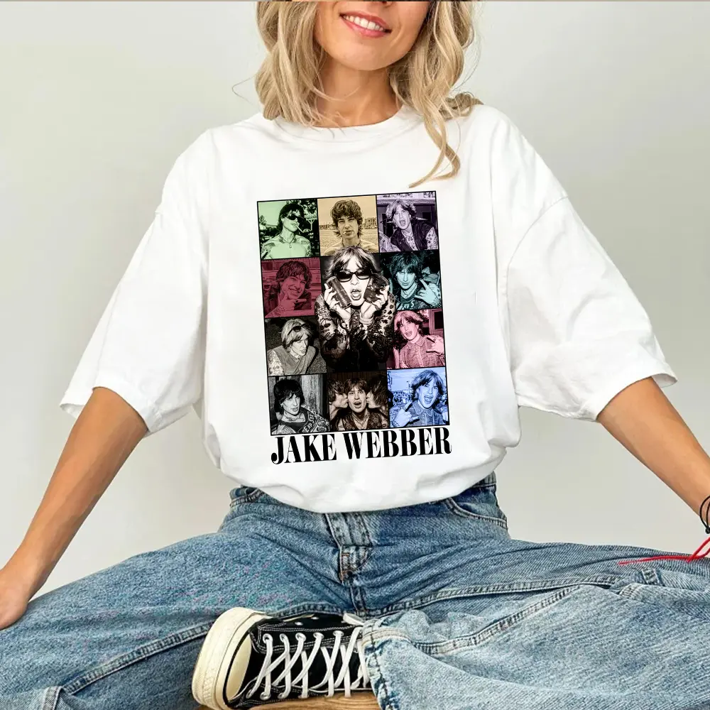 Jake Webber Shirt, Hot Youtuber Tee, Gift For Fan, Full Size Full Color, 100% Cotton
