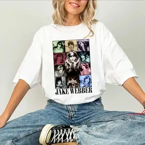Jake Webber Shirt, Hot Youtuber Tee, Gift For Fan, Full Size Full Color, 100% Cotton